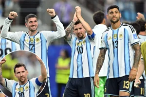Lionel Messi's modest reaction to setting the all-time FIFA World Cup scoring record