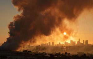 Local and state emergencies announced as fire continues to blaze at Boyle Heights warehouse