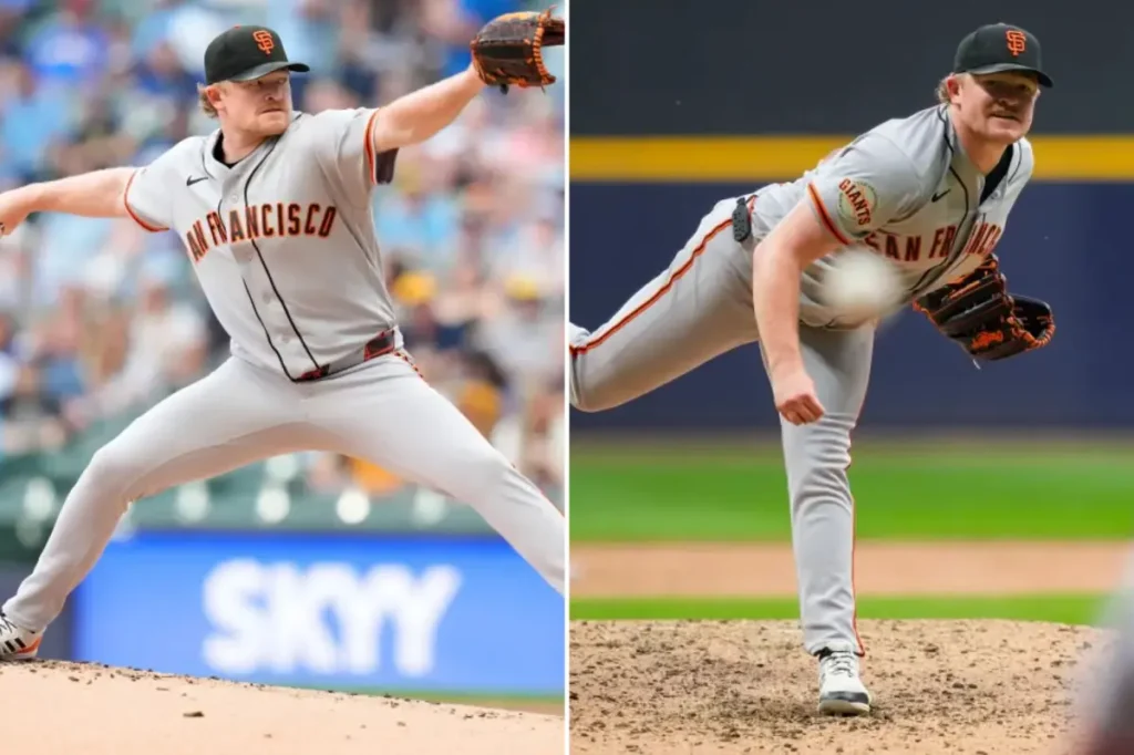 Logan Webb carries a perfect game into the 6th inning in the Giants' shutout victory over the Brewers