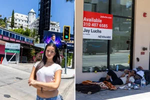 Los Angeles' Sunset Strip is currently facing tough times. A week-long walk through reveals this.