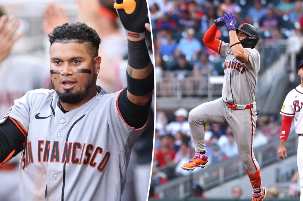 Luis Arraez and Bryce Eldridge lead Giants to a doubleheader victory against the Braves