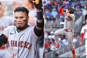 Luis Arraez and Bryce Eldridge lead Giants to a doubleheader victory against the Braves