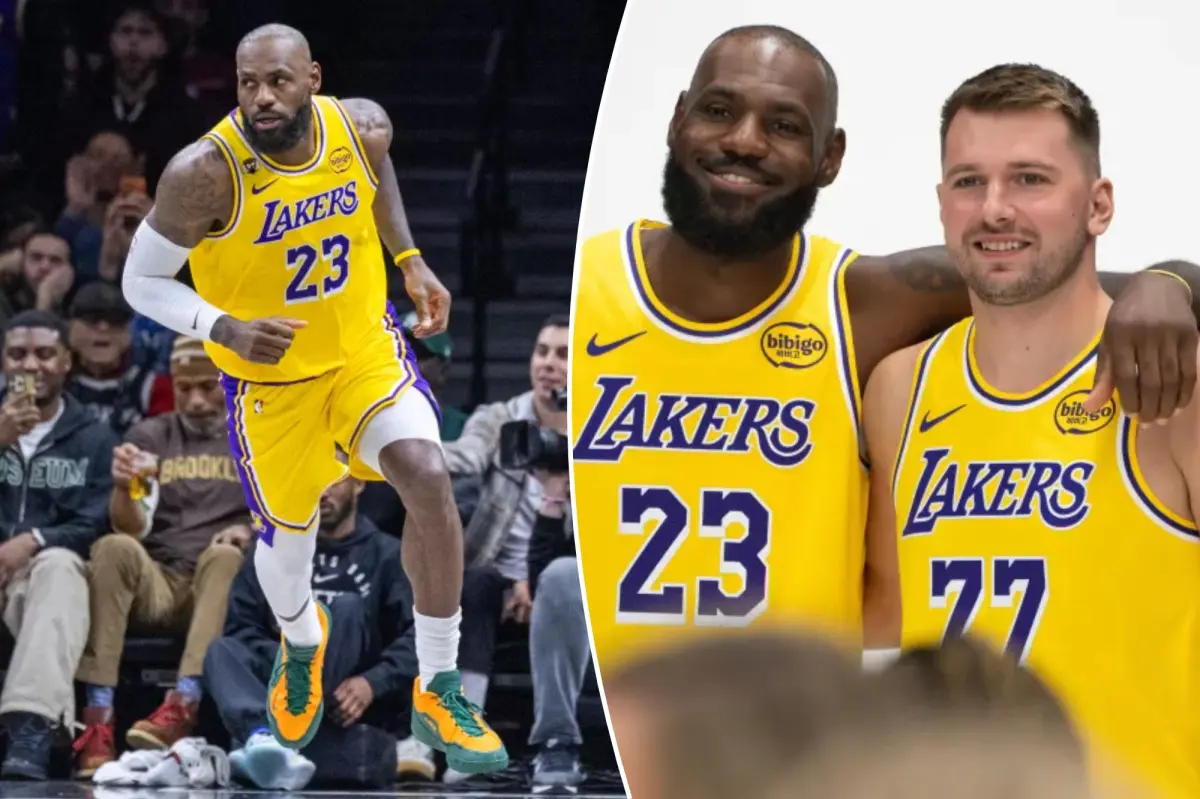 Luka Doncic discusses Lakers' offseason statement with LeBron James