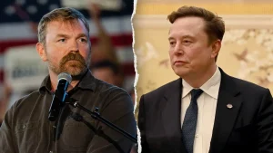 Maine Senate candidate faces ridicule for post about Elon Musk's wealth.