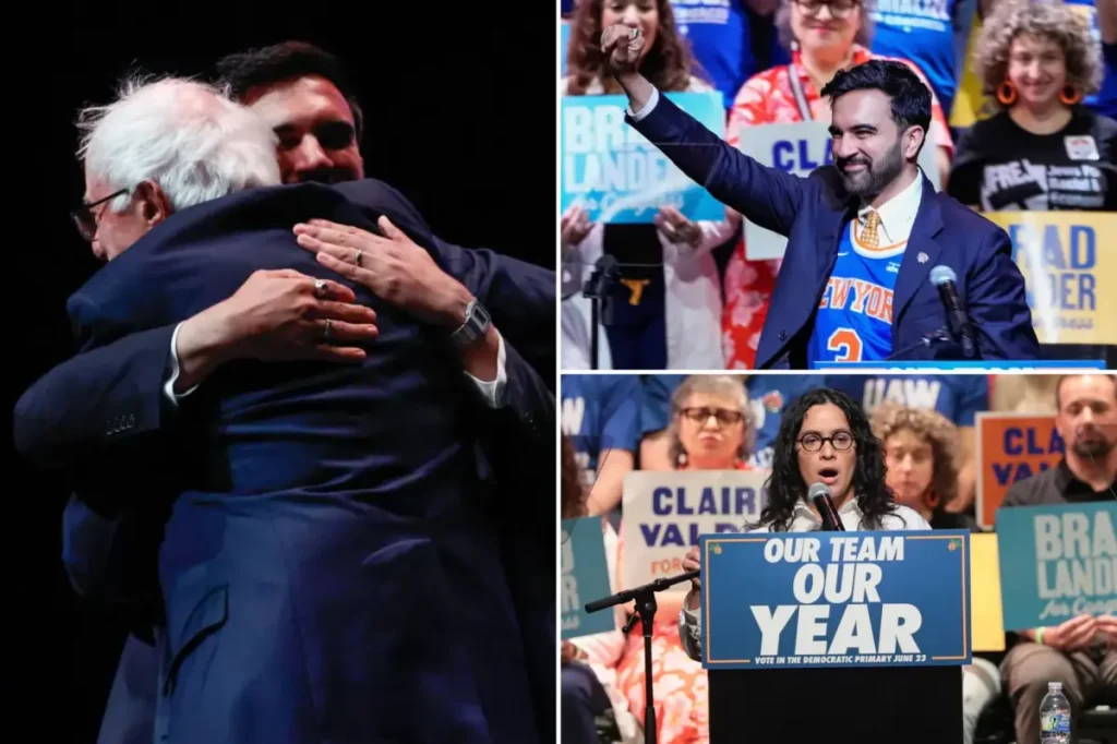 Mamdani and Bernie Sanders promote a bold 'movement' at NYC rally