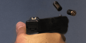 Man reportedly confronts burglar stealing TV from his wall, who then reaches into his bag — homeowner stops the theft with his gun