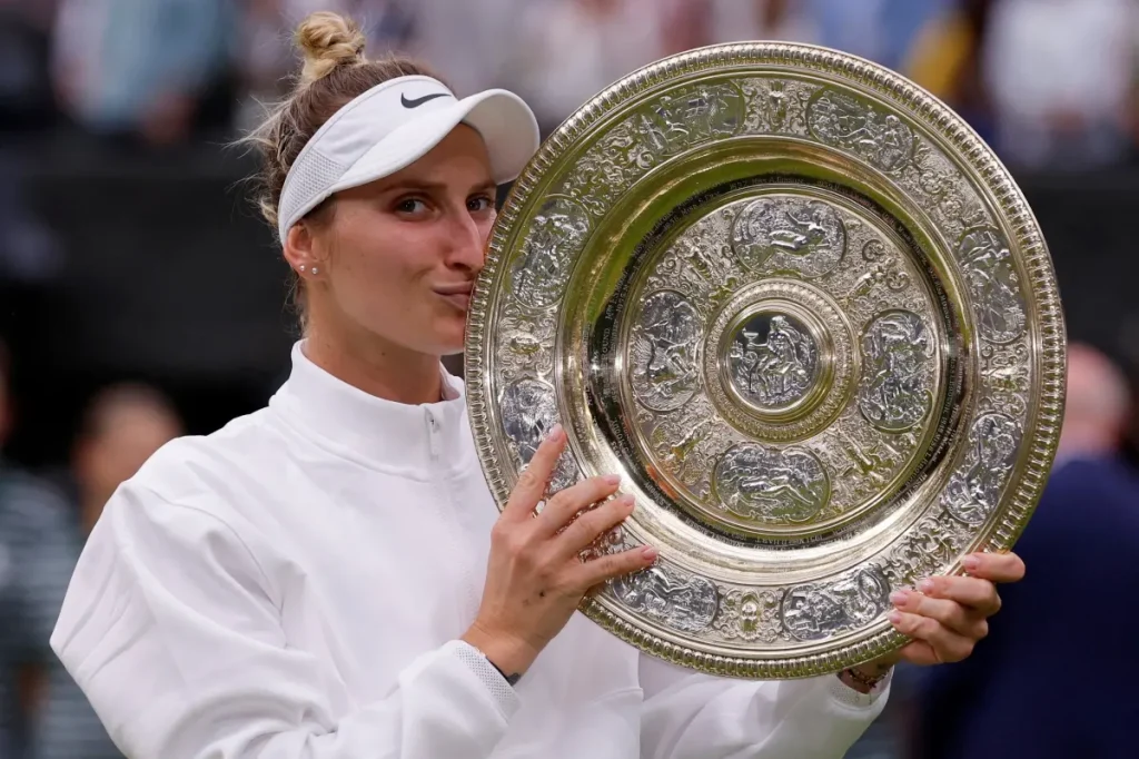 Marketa Vondrousova felt 'totally shattered' following her doping suspension.