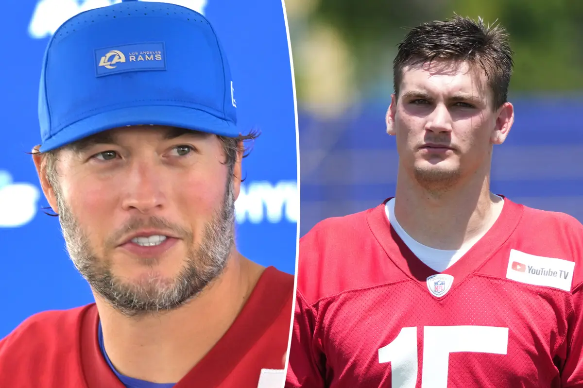 Matt Stafford wishes Ty Simpson will see him as a helpful mentor