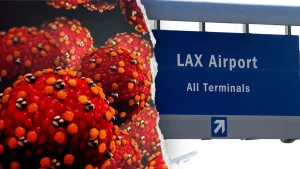 Measles exposure noted at LAX and a nearby Hilton hotel following a flight in June