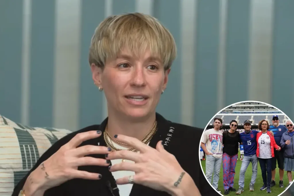 Megan Rapinoe shares the news of her brother's passing following a prolonged struggle with alcoholism in 2025.
