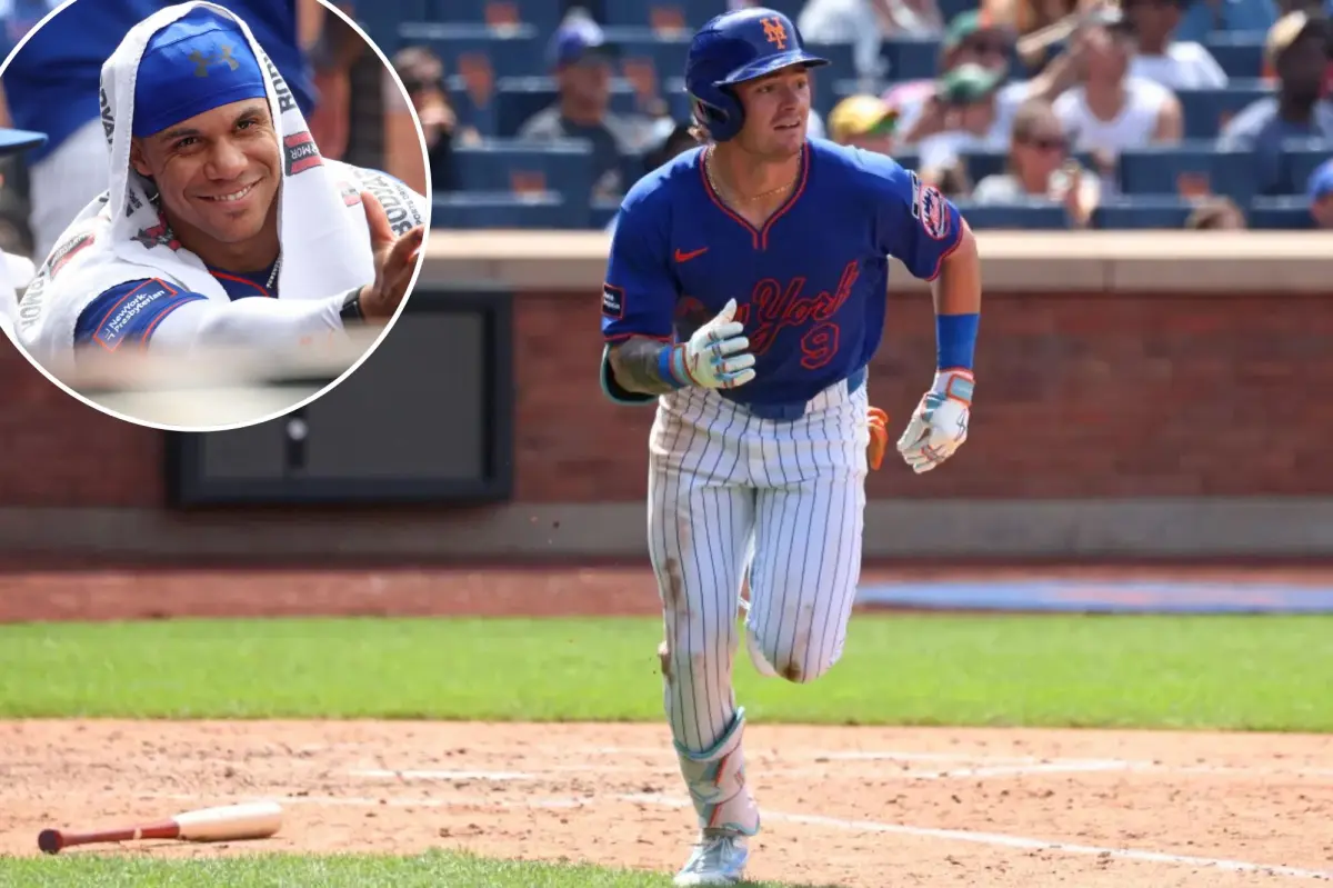 Mets newcomer A.J. Ewing attributes his recent hitting success to Juan Soto.