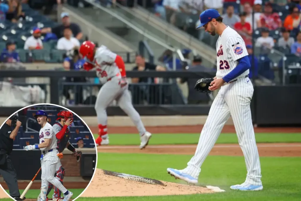 Mets relief pitchers falter as hitting goes quiet once more in defeat to Cardinals