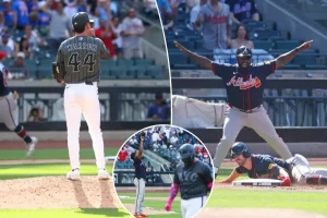 Mets squander strong performance by Sean Manaea as bats fall quiet in defeat to Braves