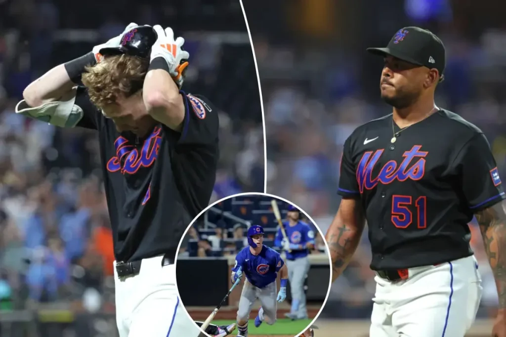 Mets struggle offensively against Cubs in sixth consecutive defeat