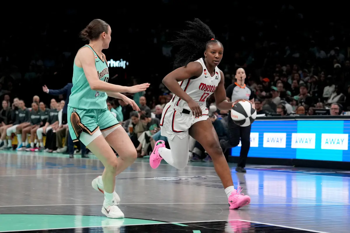 Michaela Onyenwere talks about balancing her role as a WNBA player and as an assistant at UCLA.