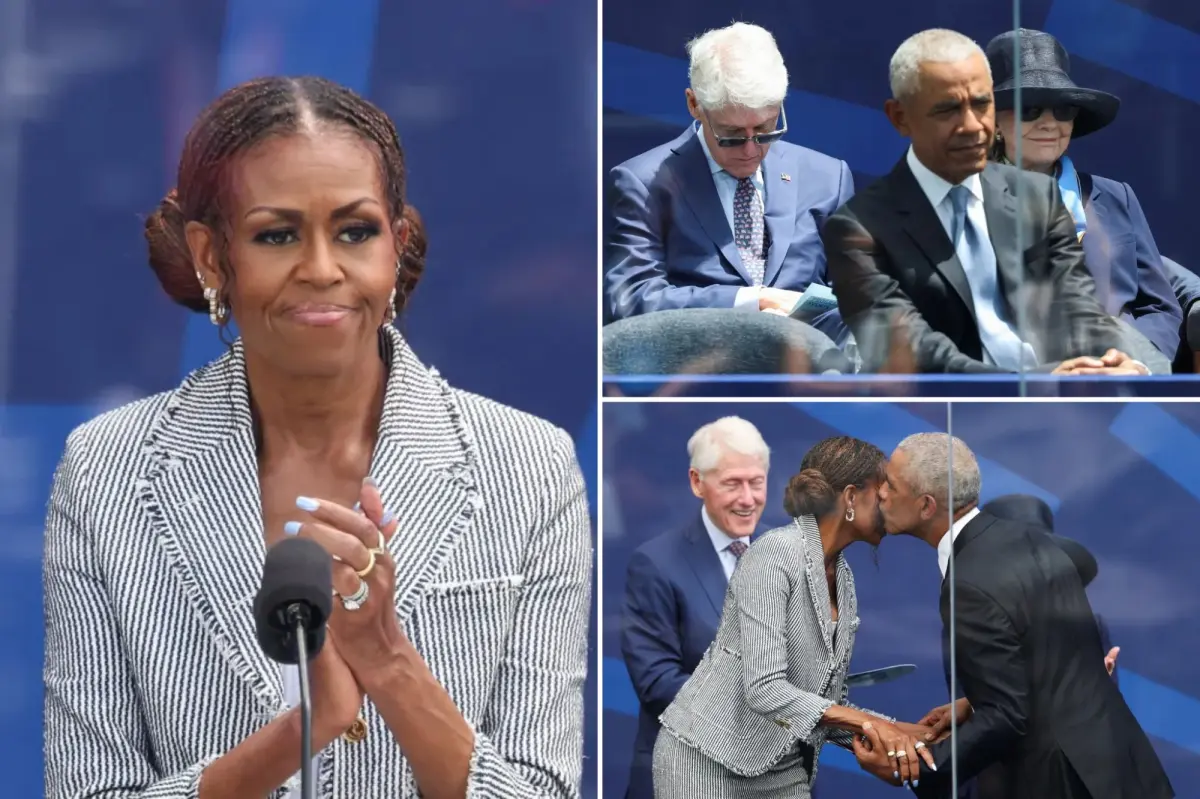 Michelle Obama intrigues with her description of what’s next.