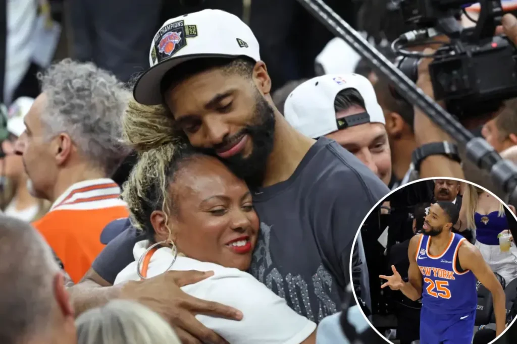 Mikal Bridges sheds his burden with victory over the Knicks.