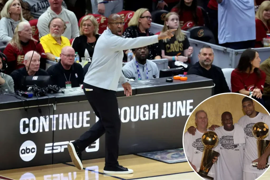 Mike Brown's connection to the Spurs doesn’t affect his goal for the Knicks in the NBA Finals.
