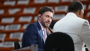 Mike Greenberg criticizes Knicks fans for throwing eggs at Wembanyama