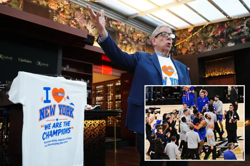 Mitch Modell criticized the new owner of the retailer during the Knicks' NBA Finals run: 'You missed your chance'