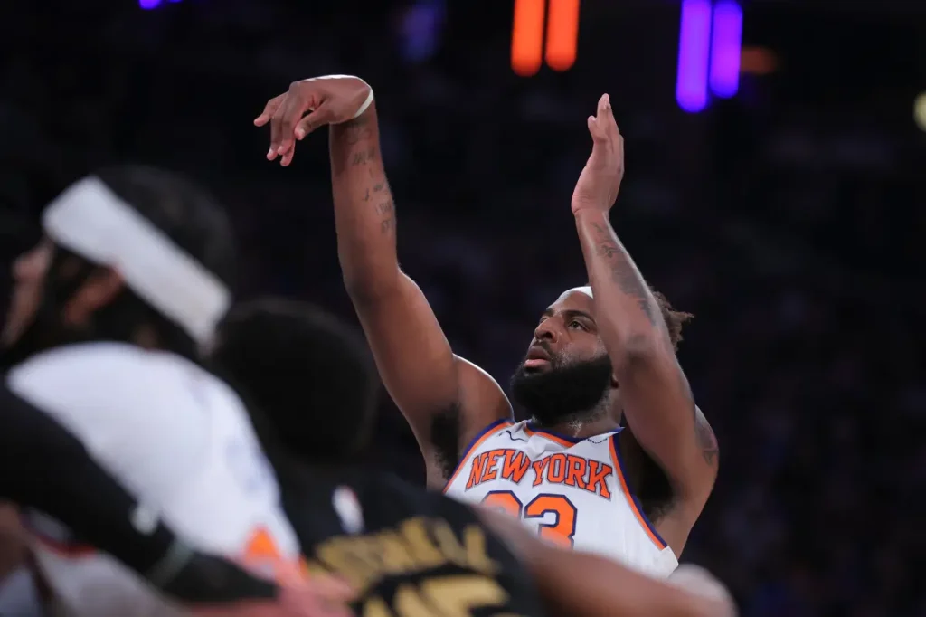 Mitchell Robinson's condition is still uncertain for the Knicks as the NBA Finals approach.