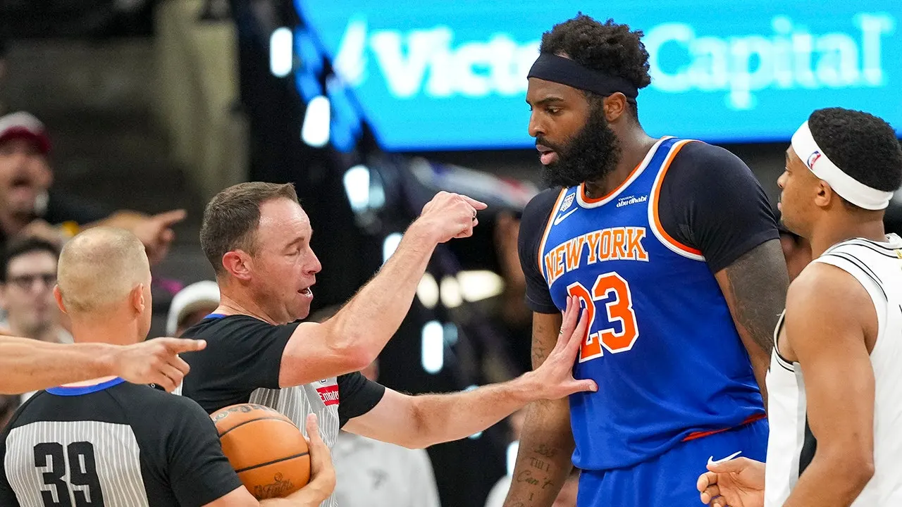 Mitchell Robinson's technical foul from Game 2 of the NBA Finals has been overturned.
