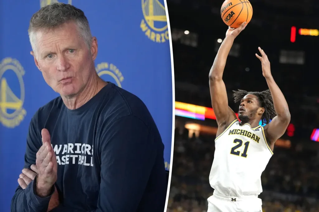 Morez Johnson Jr. from Michigan may strengthen the Warriors' defense.