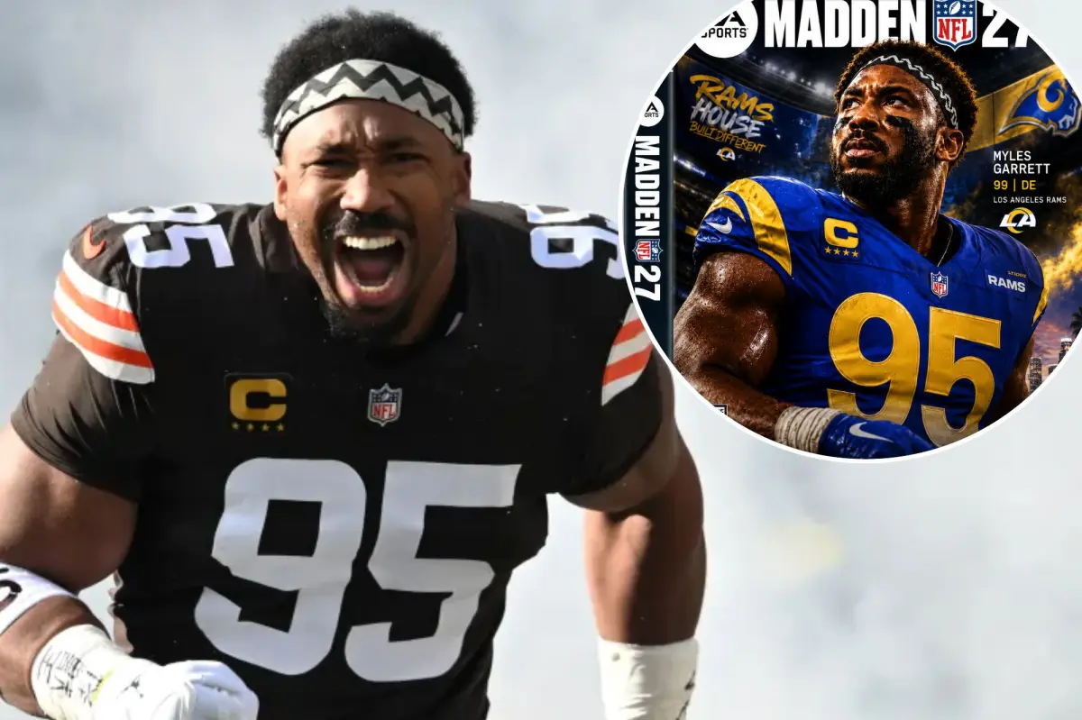 Myles Garrett as the cover star for Madden 2027 is a reality