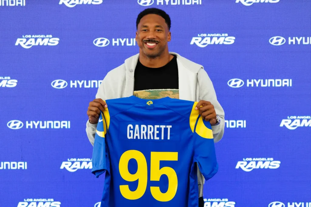 Myles Garrett of the Rams receives a $6 million increase in his adjusted contract