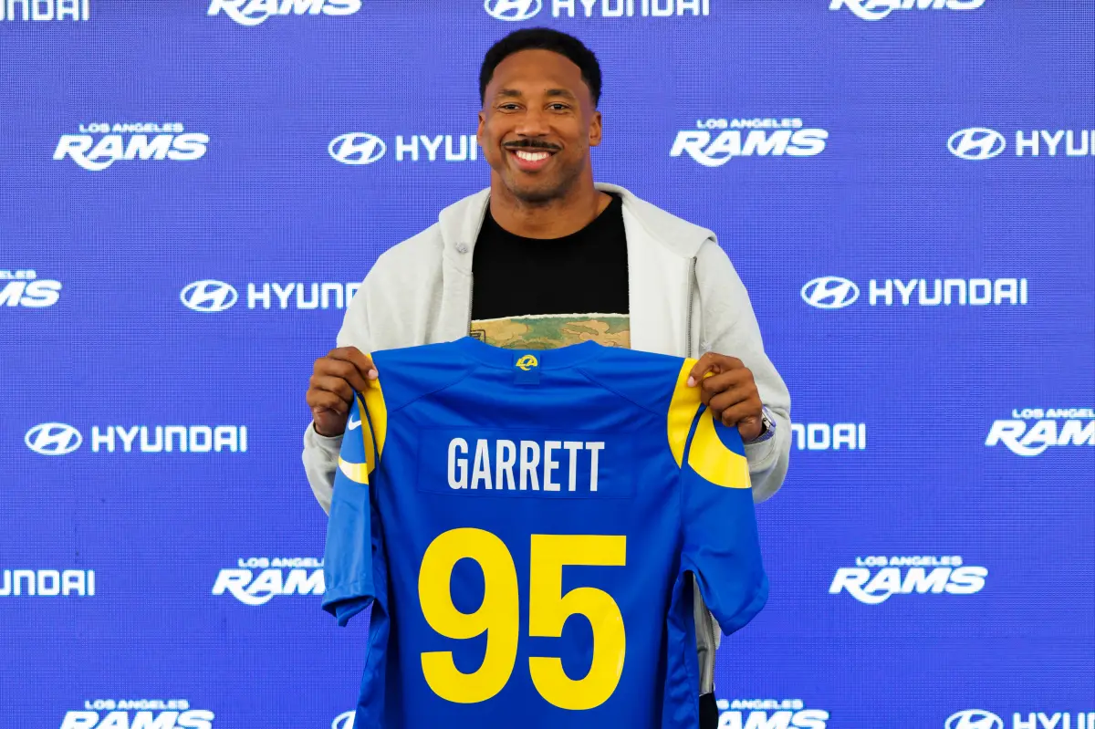 Myles Garrett of the Rams receives a $6 million increase in his adjusted contract