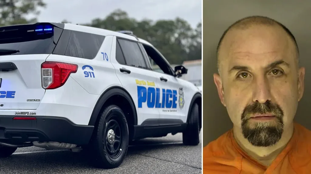 Myrtle Beach detective dismissed after reportedly aiming gun at an officer
