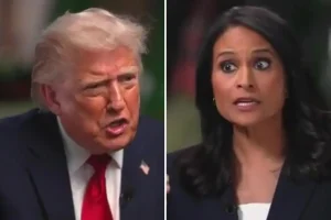 NBC reporter's six-word statement on California elections that led to Trump leaving abruptly