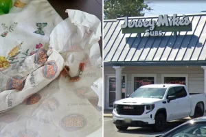 NJ man unexpectedly discovers delivery driver's dentures in his cheesesteak, unusual lawsuit alleges