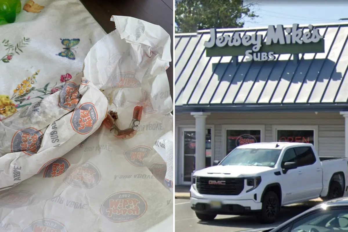 NJ man unexpectedly discovers delivery driver's dentures in his cheesesteak, unusual lawsuit alleges