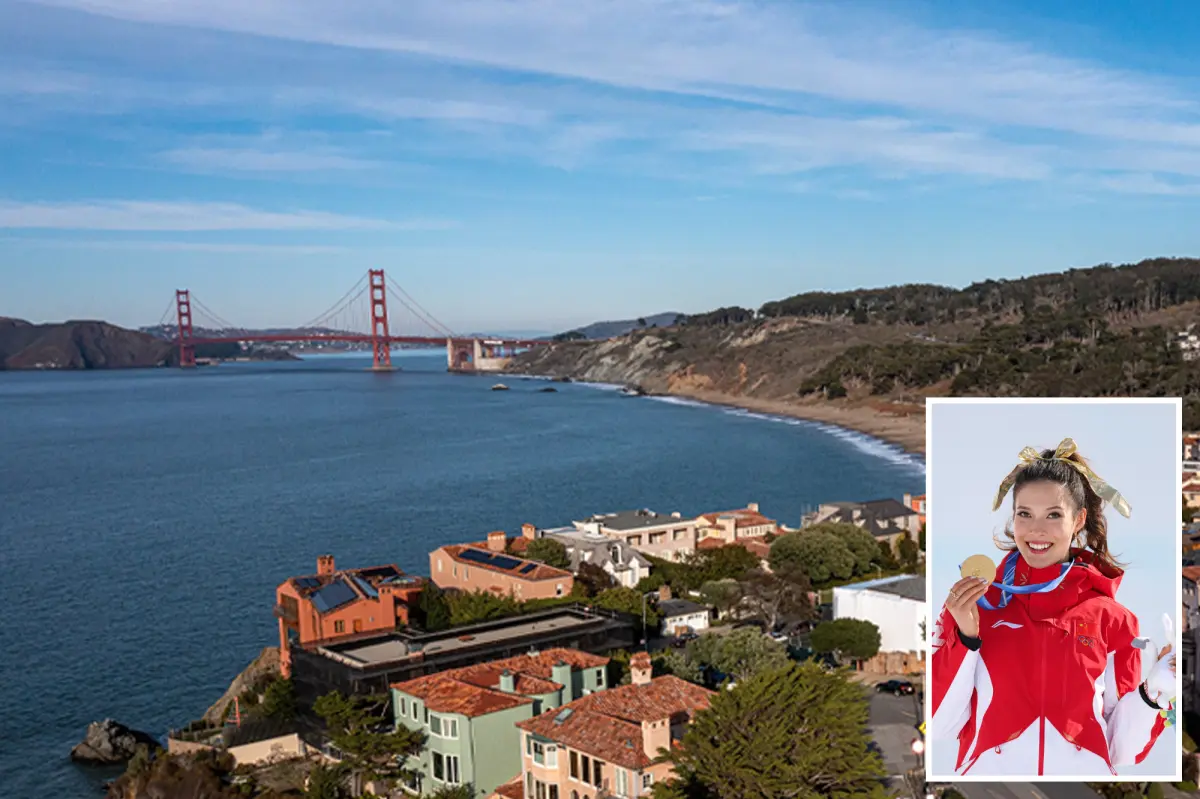 Neighbors criticize Olympic gold medalist Eileen Gu for trash accumulating outside her San Francisco home.