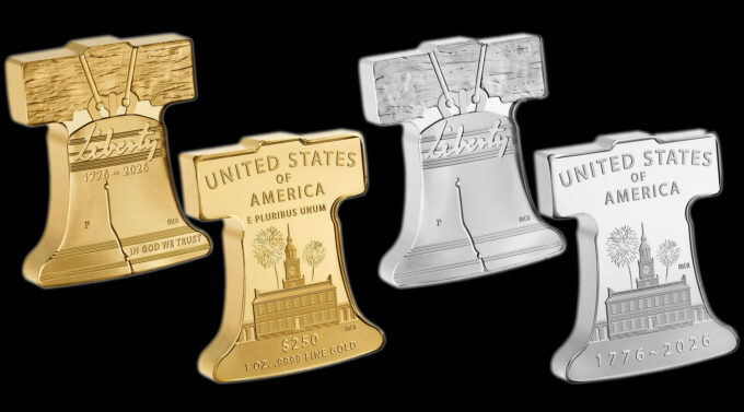 New Liberty Bell-Shaped Coins and Medal from the U.S. Mint to be Released on July 16