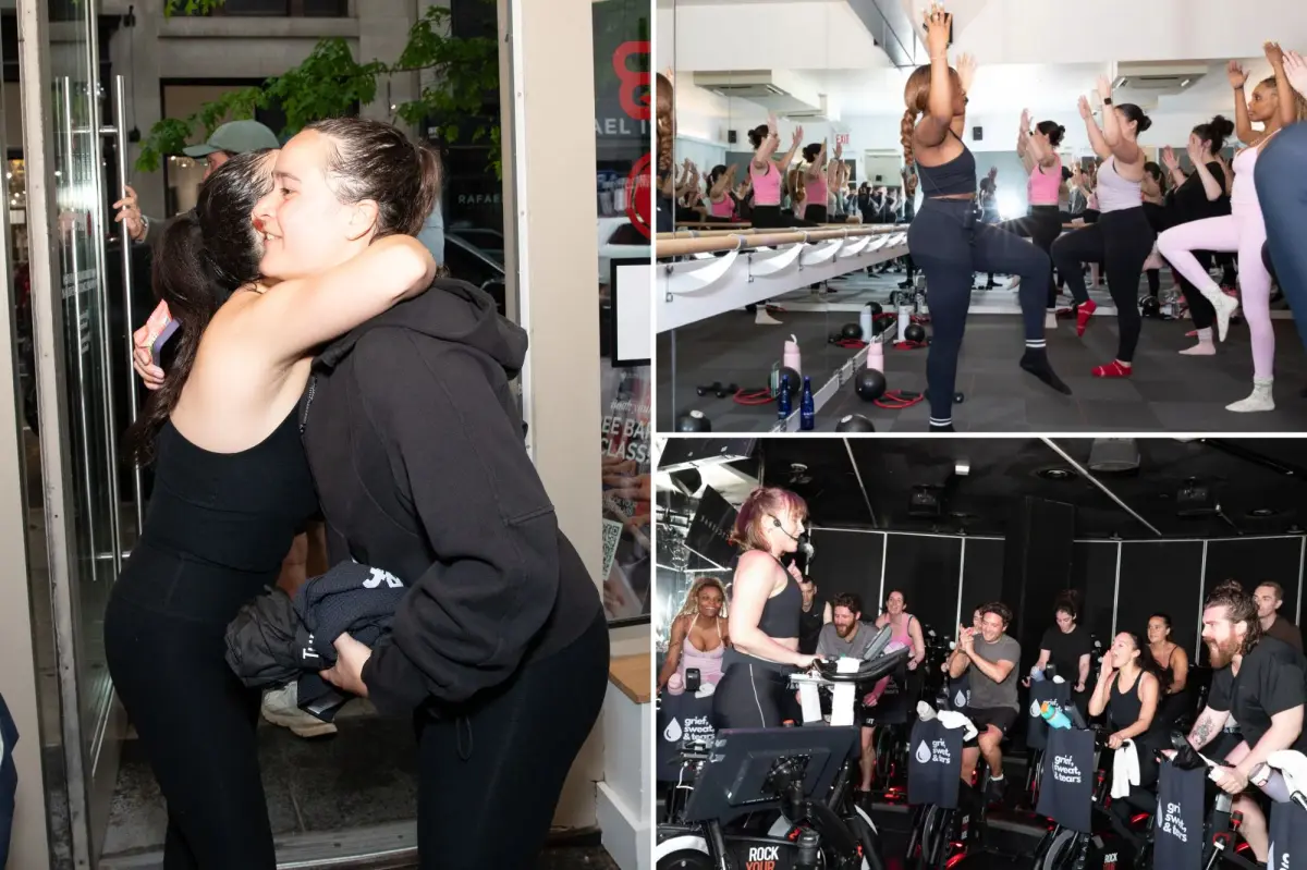 New Yorkers are joining 'Grief, Sweat, & Tears' fitness sessions