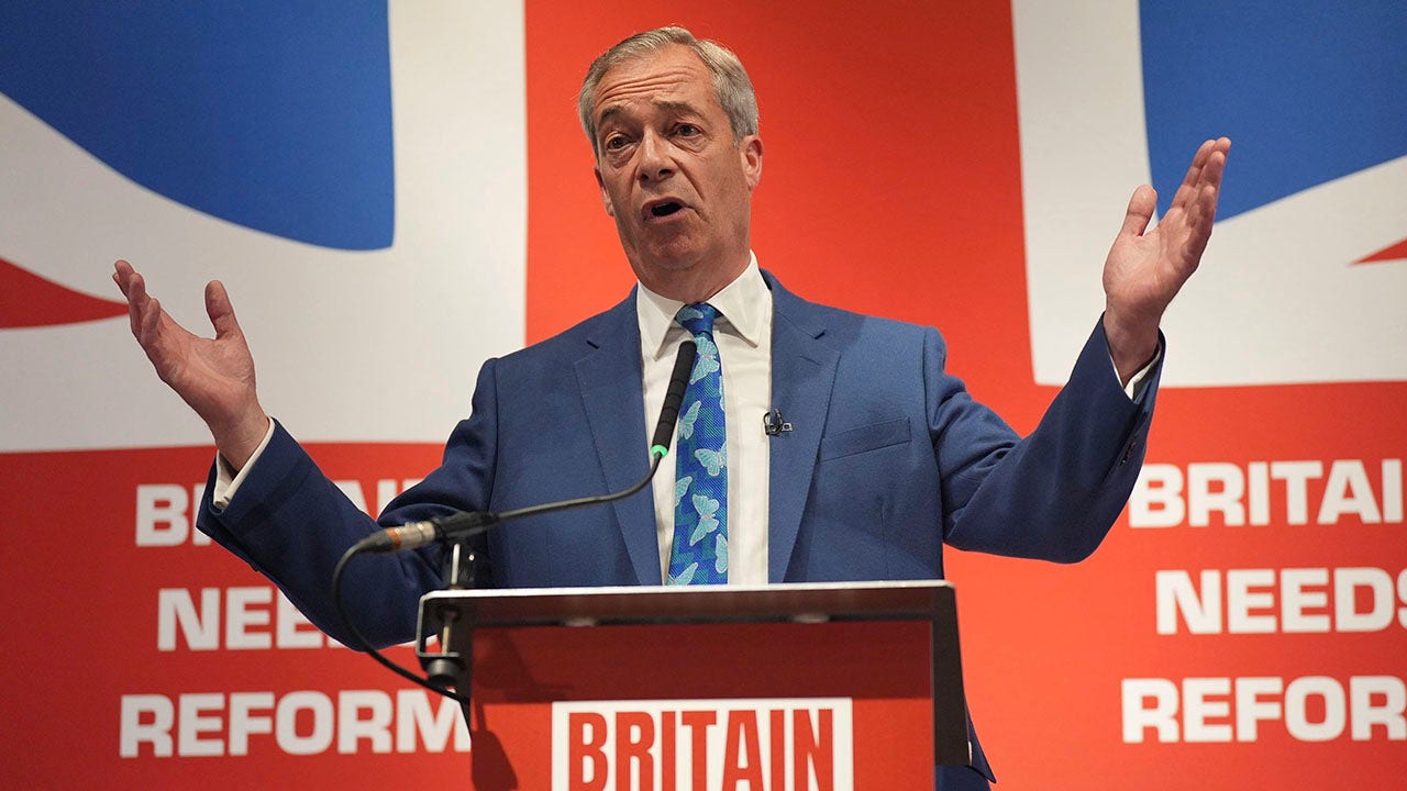 Nigel Farage urges a general election following Starmer's resignation