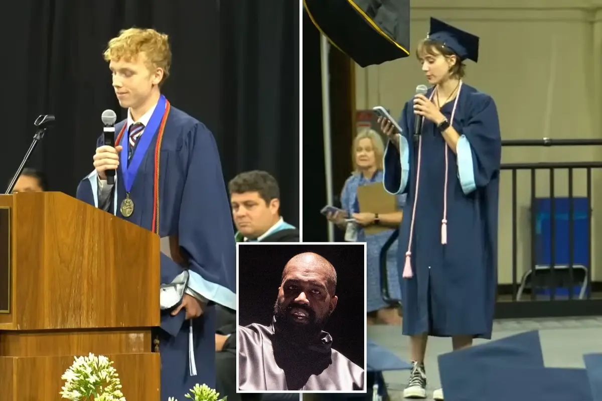 North Carolina high school valedictorian addresses speech issue after being called out by a heckling student
