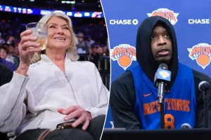 OG Anunoby gifts Martha Stewart ahead of the NBA Finals