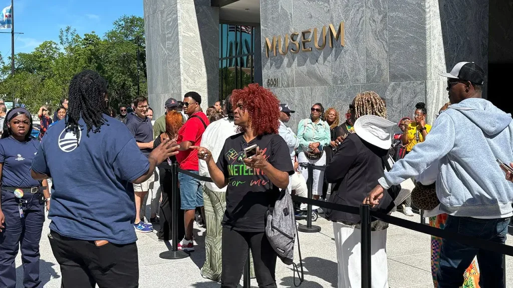 Obama Presidential Center opens with visitors celebrating a period free of scandals