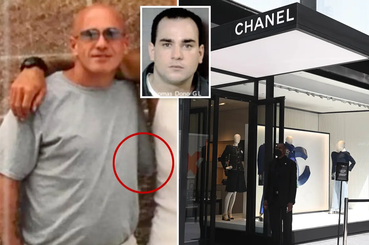 One-armed Gambino gangster involved in $1.7 million Chanel robbery, according to authorities.