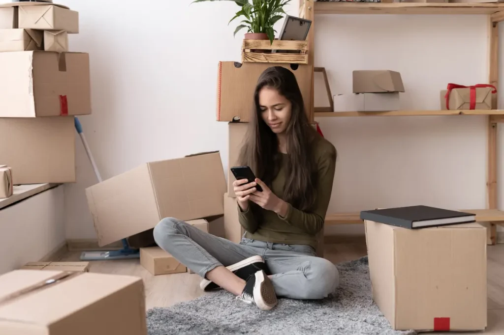 Over fifty percent of young adults returned to live with their parents after moving out.