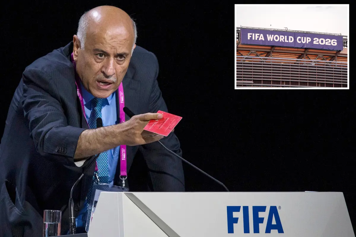 Palestinian soccer leader states his US visa was denied for World Cup attendance