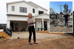 Palisades Village is back open for business following severe wildfires.