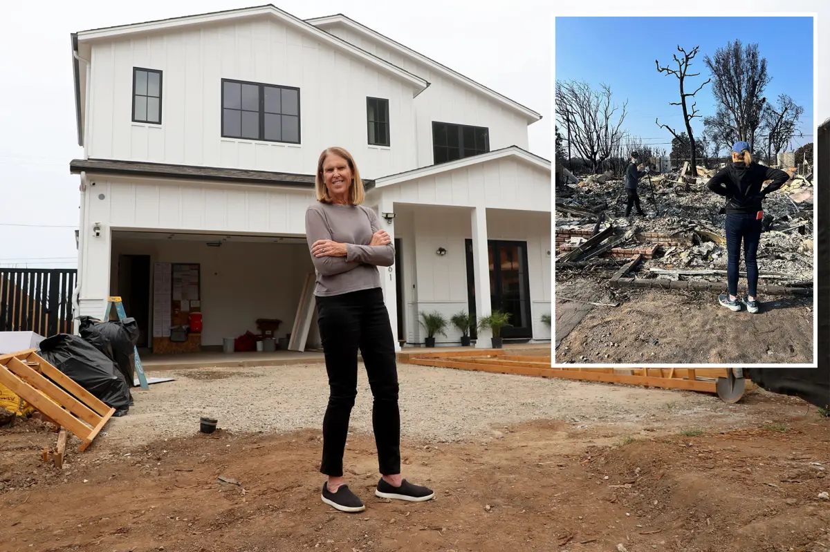 Palisades Village is back open for business following severe wildfires.