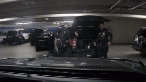 Pasadena police publish footage of officer being shot during playful behavior