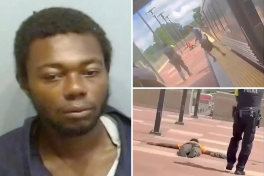 Passenger on Atlanta train was attacked and stabbed 20 times by a homeless man in a random incident.