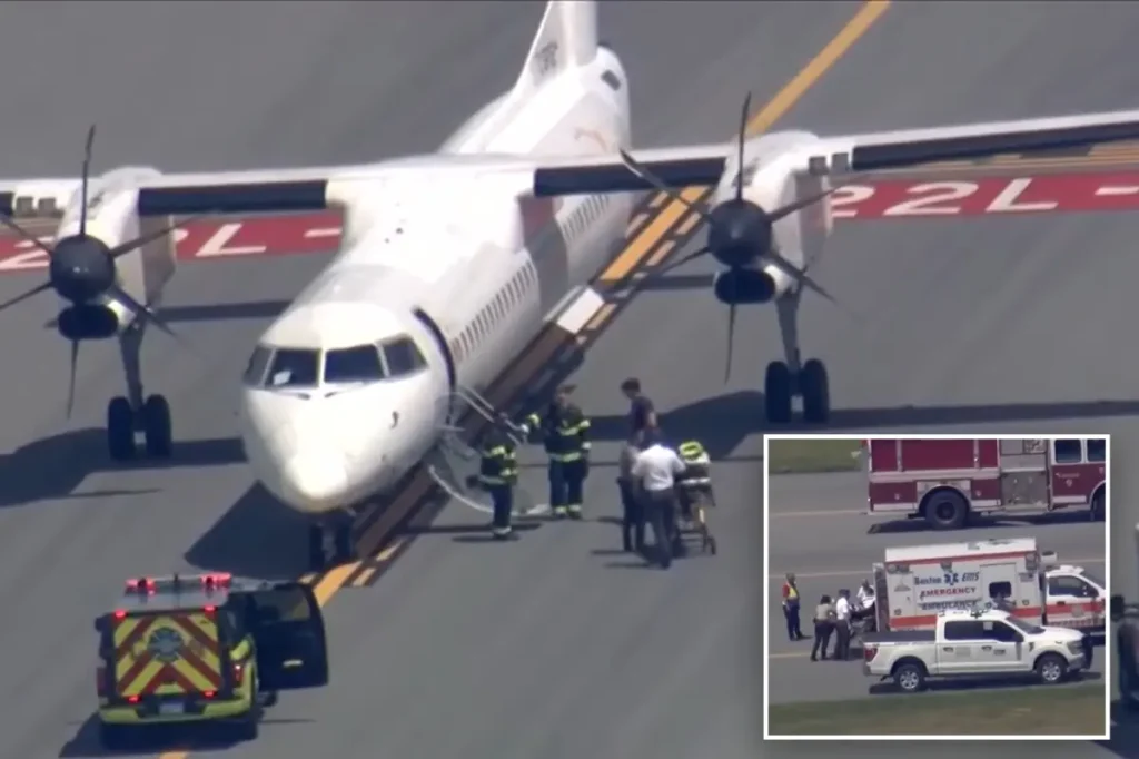 Passengers on an Air Canada flight began to pray as the plane swerved back and forth following the pilot's apparent seizure.