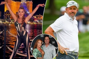 Pat Perez's former spouse addresses allegations involving an explicit photo of Phil Mickelson.